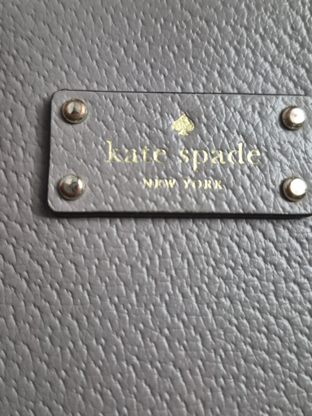 kate spade Taupe Leather Satchel